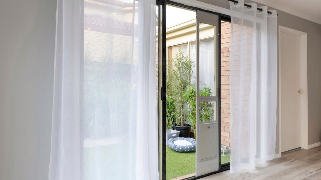 Installing doggy door in sliding glass door hotsell