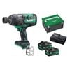 HiKOKI 36V 1/2” Brushless Impact Wrench Kit WR36DB(HRZ)