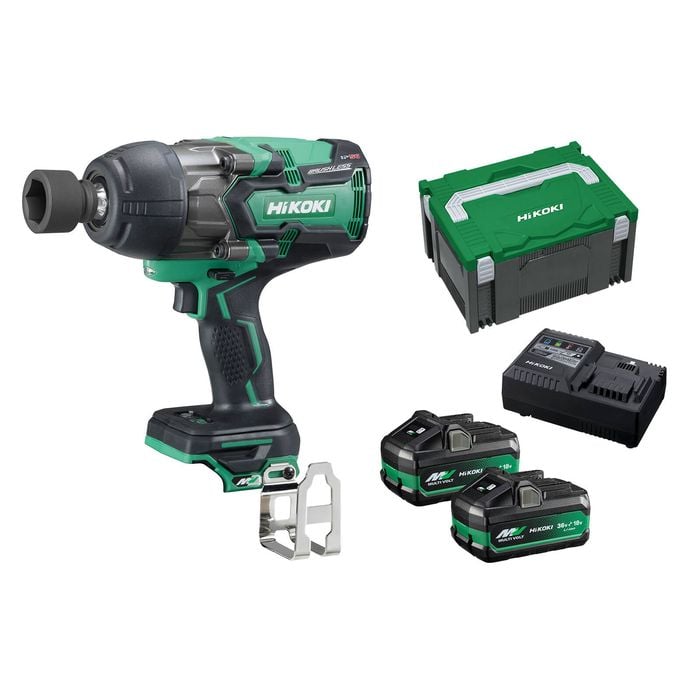 HiKOKI 36V 1/2” Brushless Impact Wrench Kit WR36DB(HRZ)