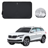 Front Windscreen Sun Shade for Skoda Kodiaq 2017 - Current NS - Standard 150 x 85 cm - Black