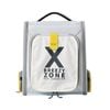 Petkit 43cm Breezy Xzone Pet Dog/cat Carrier Travel Portable Bag Grey Yellow