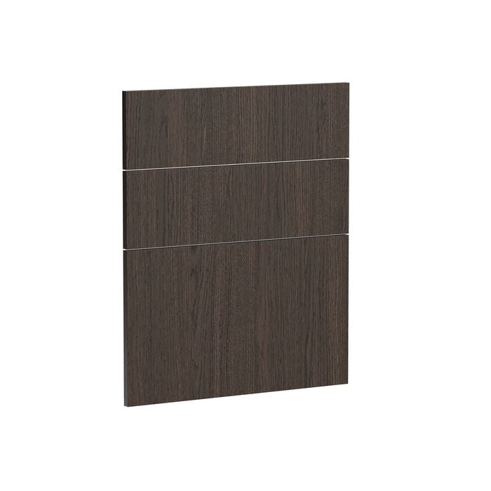 Kaboodle 600mm Truffle Oak Modern 3 Drawer Panels