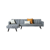 Foret 5 Seater grey Sofa Bed Modular Corner Lounge Couch