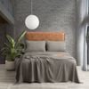 Ddecor Home Ultra Plush Single Microfiber Sheet Set Vintage Washed Granite