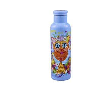 Maxwell & Williams Donna Sharam Kaleidoscope Insulated Bottle Ginger 600ml
