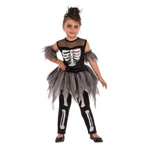 Rubies Skelerina Girls Ballerina/Kids Dress Up Halloween Party Costume Size L