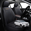 Car Seat Cover for Peugeot 5008 SUV 2017 - Current (P87) - Black-Front Only