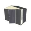 Build-a-Shed 3.0 x 1.5 x 2.3m Gable Single Sliding Side Door Shed - Grey