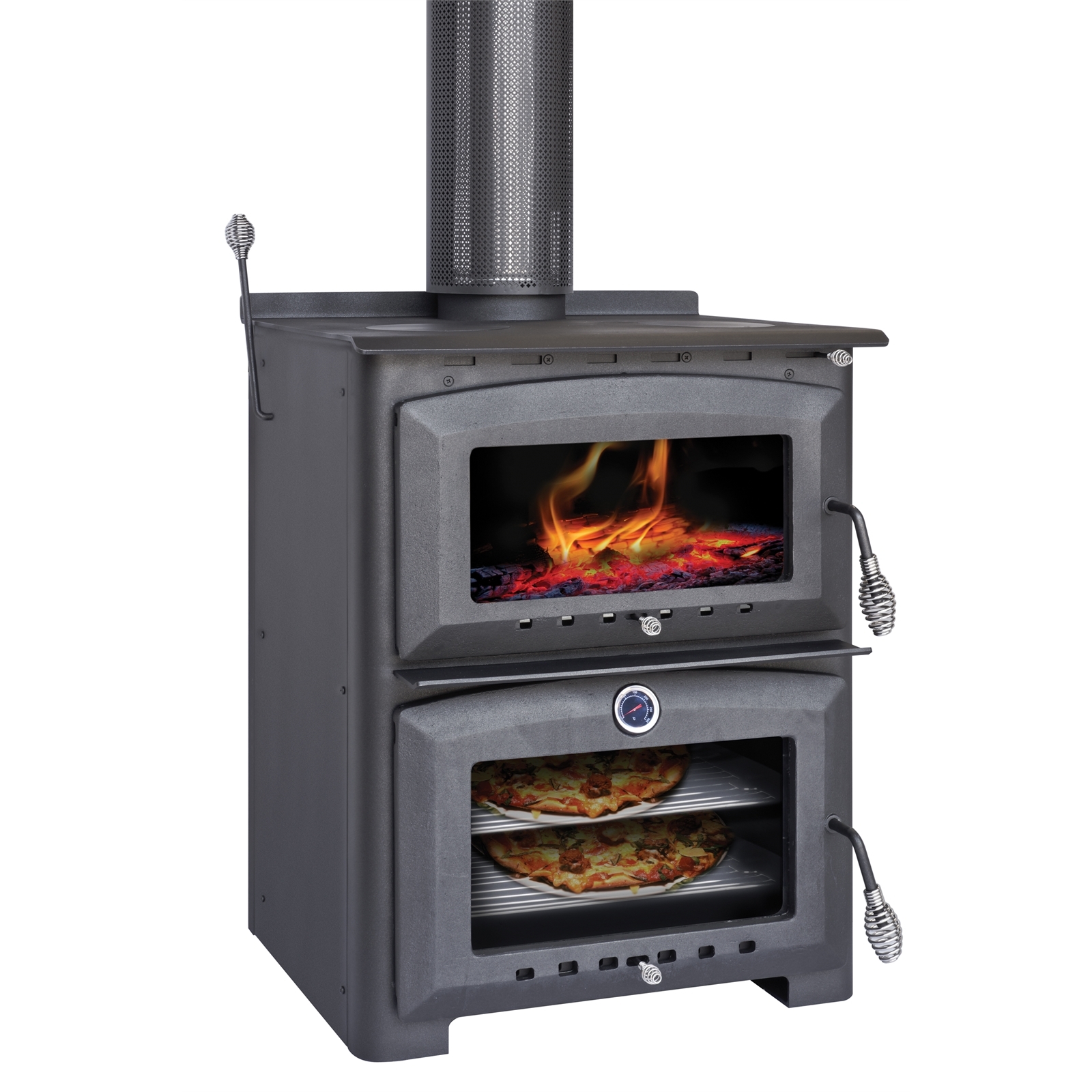 Scandia Indoor Wood Heater With Oven And Stove