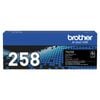 Brother TN-258BK Black Toner Cartridge for MFC-L8390CDW MFC-L3755CDW HL-L8240CDW L3240CDW (1K)