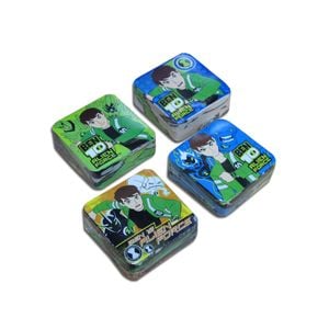Set of 4 Ben 10 Alien Magic 100% Cotton Face Washers 30 x 30 cm