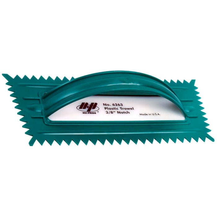 QLT By Marshalltown 10mm Green Notched Trowel