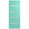 Hume Doors 1980 x 860 x 40mm Verve 4 Entrance Door Glazed Etchlite