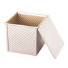 Chefmade Corrugated Square Loaf Pan With Cover 450g