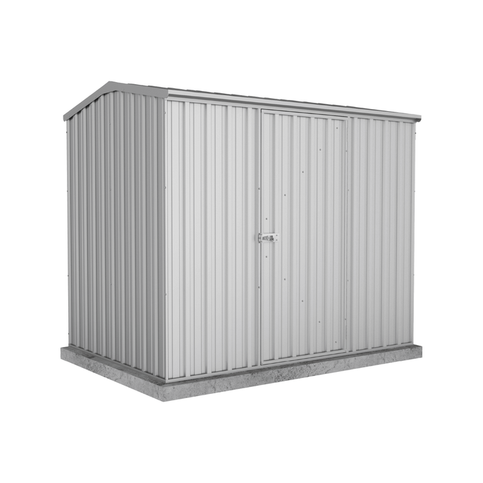 Absco Sheds 2.26 x 1.52 x 1.95m Zincalume Premier Single Door Garden Shed