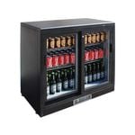 Thermaster Under Bench Double Sliding Door Bar Cooler - 202L SC248SD