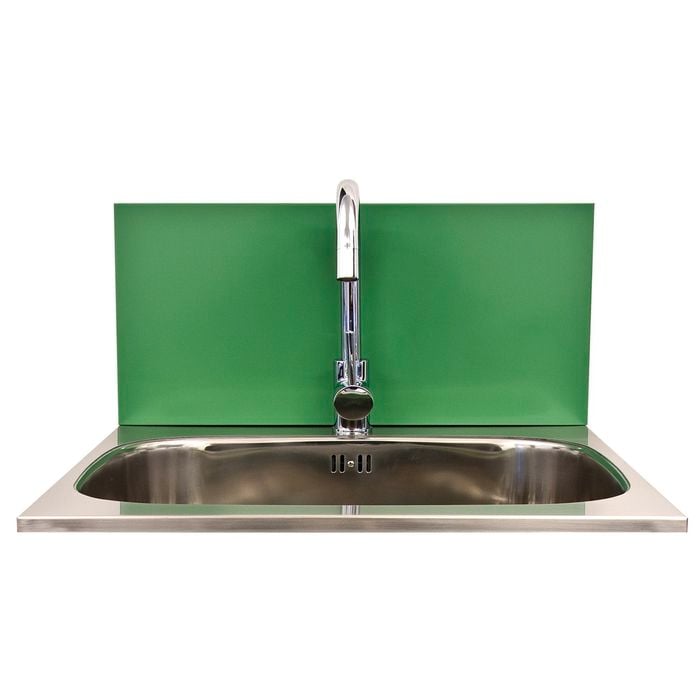 Dissco Laundry Splashback 565x300mm Green