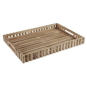 Olympia Storage Box Acacia Large 510x356mm Wooden Kitchen Organizer
