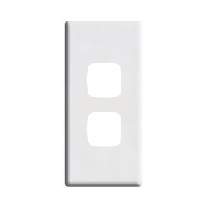 HPM LINEA 2 Gang Architrave Coverplate