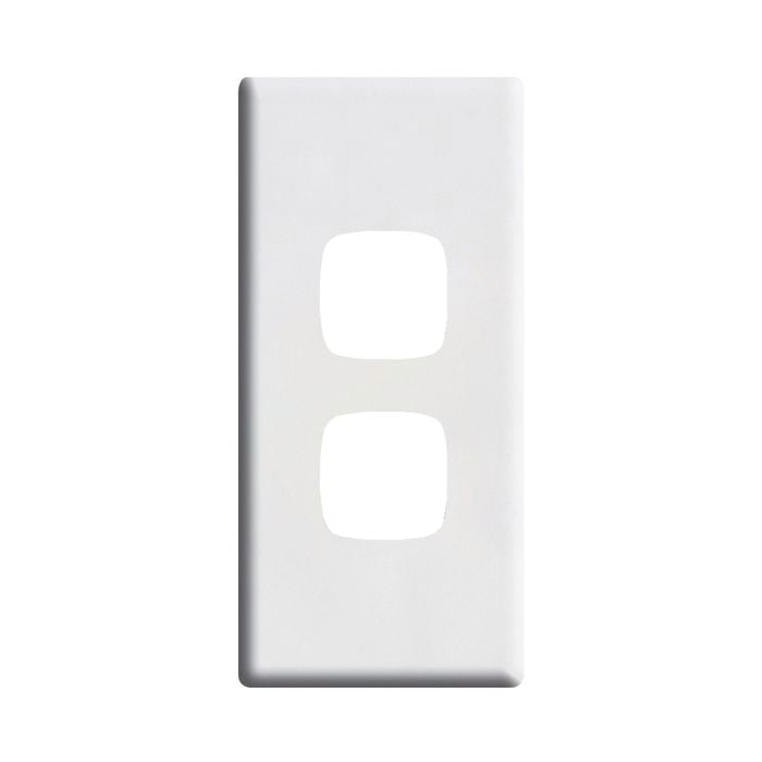 HPM LINEA 2 Gang Architrave Coverplate
