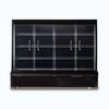 Bromic Semi Vertical Display Fridge - 1875mm - 4 Doors - Hinged