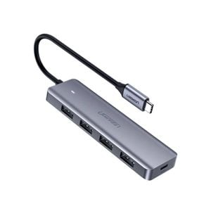 Ugreen 4 Ports Usb C Hub Silver