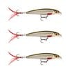 3x Rapala 6cm X Rap Jerkbait/Slashbait Hard Body Fishing Lures - Live Roach