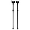 Livingstone Elbow Crutches Aluminium Adjustable 82-133cm 2 Pack