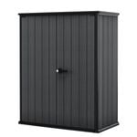 Keter Vertical Cortina Alto Shed  - 1.4W x 0.7D x 1.7H m
