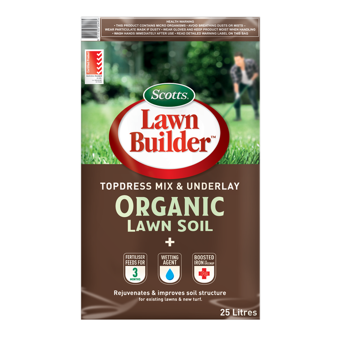 Scotts Lawn Builder 25L Organic Lawn Soil Topdress & Underlay