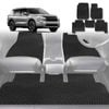 6D Diamond Car Floor Mats for Mitsubishi Outlander 2022-Current-Ultimate Set-Black-Outback GT