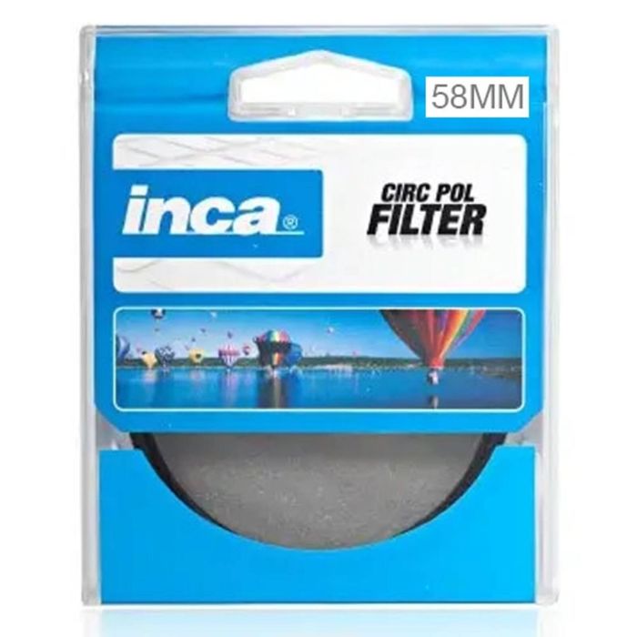 Inca 470958 Circular Polarising Filter - 58mm