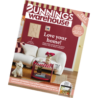 Bunnings Magazine July issue front cover tilted.