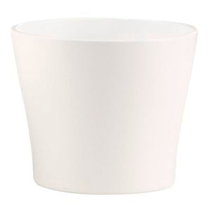 Scheurich 24 x 22cm White Vander Pot