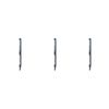 3x Lamy M63 Rollerball Refill For Safari/studio/2000 Pen Medium Nib Blue