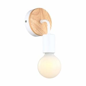 Home Design White Giro Wall Light