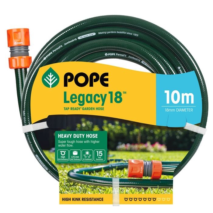 Pope Legacy18 Garden Hose TR 18mm x 10m 