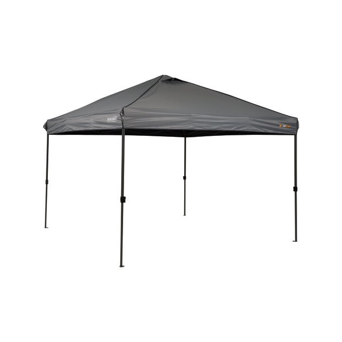 OZtrail Gazebo 3m Quick Lock Blockout in Grey