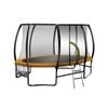 Kahuna Trampoline 8 Ft X 14ft Oval Outdoor - Orange