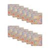 12pk Gibson Gifts Saffron Mini Jotter Stationery Notebook Floral Theme