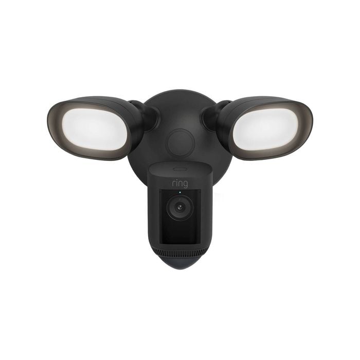 Ring Black Wired 2K Floodlight Cam Pro