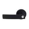 Gainsborough Neue Angular Entrance Key-in-Lever Set in Matte Black