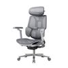 Hbada E3 Pro Ergonomic Mesh Office Chair - Adaptive Lumbar Support, Optional Footrest - Grey - Without Footrest