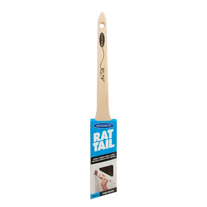 Monarch 38mm Rat Tail Trim Paint Brush