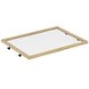 Flexi Storage Home Solutions Oak Glass Shelf 