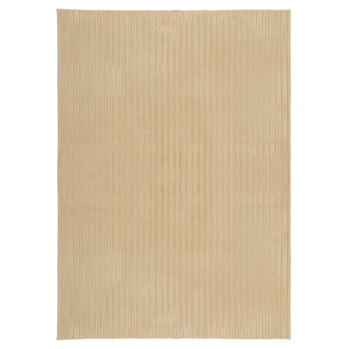 Loopsie-330cm X 230cm-hirafu Brown Striped Washable Rug