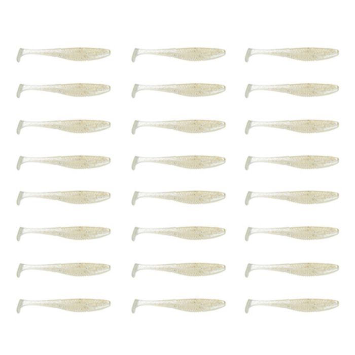 3x 8PK 2.75In Rapala Crush City The Suspect Plastic Fishing Lures - Whitebait