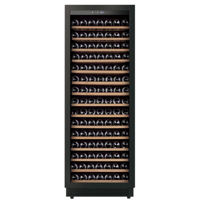 Thermaster Black Single Zone Wine Cooler 194 bottle capacity