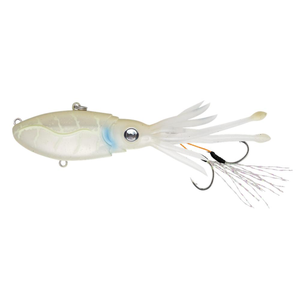 Nomad Design Squidtrex 75mm Soft Vibe Plastic Fishing Lure White Glow