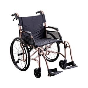 Unicare Health-510mm-Rose Gold-Aura-Lightweight Manual Wheelchair
